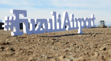 Представители дипкорпуса осмотрели строительство аэропорта в Физули