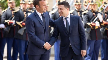 Макрон встретится с Зеленским 16 апреля в Париже