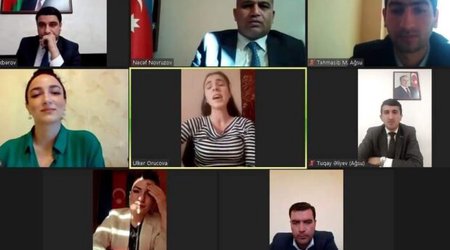 “Milli - mənəvi dəyərlərimiz” mövzusunda onlayn tədbir keçirilib