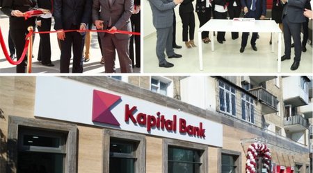 Kapital Bank представил обновленный филиал «Нариманов»