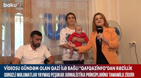 Elnur və həyat yoldaşı ittihamlara cavab verdi - VİDEO