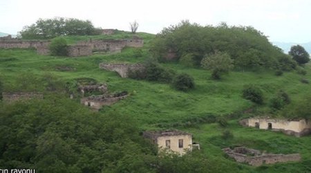 Минобороны Азербайджана показало село Кямаллы Лачынского района - ВИДЕО