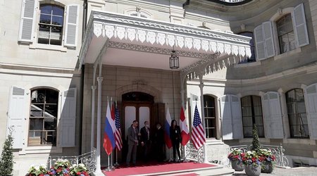 Началась встреча Путина и Байдена в Женеве