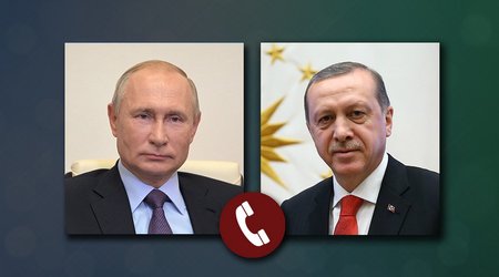 Путин и Эрдоган обсудили ситуацию в Карабахе