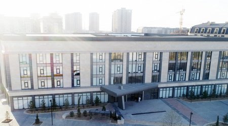 President Ilham Aliyev, First Lady Mehriban Aliyeva attend inauguration of new building of Baku European Lyceum