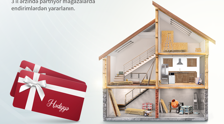 Kapital Bank yeni ev alanlara “Hədiyyə sertifikatı” təqdim edir