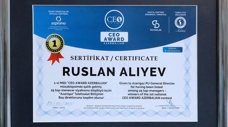"Azəriqaz"ın rəhbəri bu müsabiqənin qalibi olub