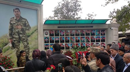 Daha bir şəhidimizin anım günü... - Fotolar