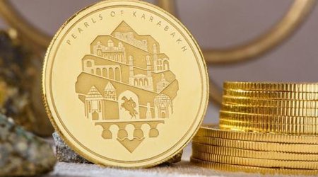 AzerGold выпустило серию золотых монет, посвященную победе Азербайджана во II Карабахской войне
