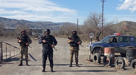 Gubadli police find weapons abandoned by retreating Armenians