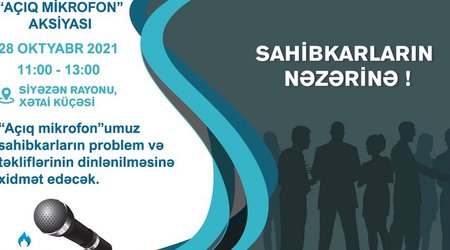 Bu ərazidə sahibkarların qaz problemi araşdırılacaq