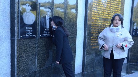 Naftalanda Zəfər Günü qeyd olundu - Fotolar