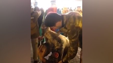 "Zəfər" Günü videosu yayılan əsalı şəxsin müharibədə yaralanmadığı məlum oldu - VİDEO