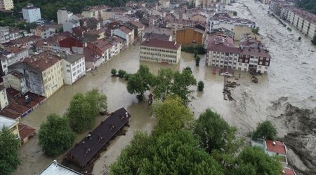 Damage caused by powerful storm in Istanbul revealed