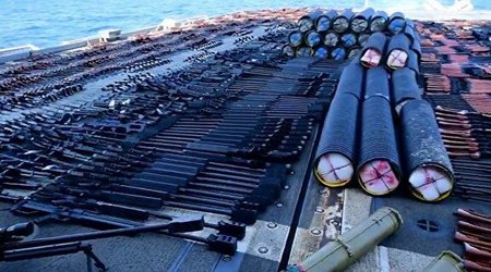 US seizes large shipment of oil and weapons from Iran
