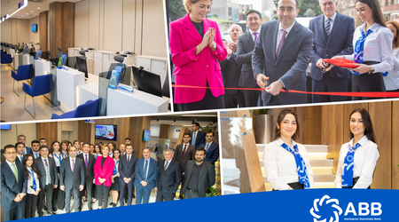 ABB-nin yeni konseptdə qurulmuş Binəqədi filialı müştərilərin xidmətində!