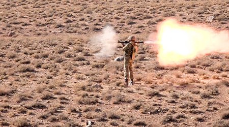 Ordumuz Naxçıvanda döyüş atışlı taktiki təlimlər keçirdi - Fotolar