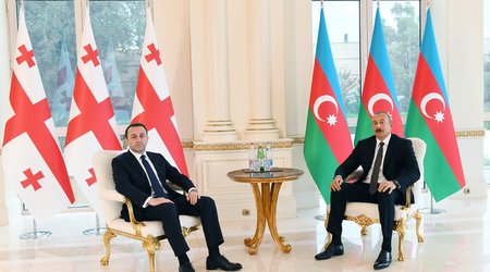 Irakli Garibashvili calls President of Azerbaijan on 60th anniversary