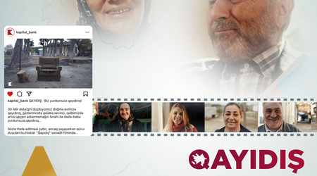 Kapital Bank-ın “Qayıdış” filmi beynəlxalq mükafata layiq görülüb