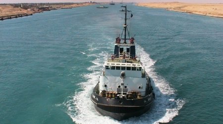 Record cargo shipped through Egypt's Suez Canal last year