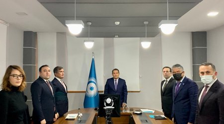 Глава МИД принимает участие на внеочередном заседании Организации тюркских государств