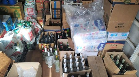 Saxta alkoqollu içkilər aşkarlandı
