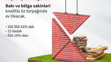 Kapital Bank ev tikintisi üçün ipoteka krediti təklif edir
