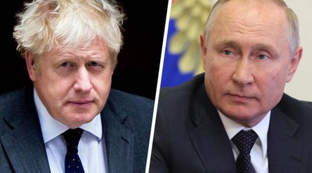 Джонсон проведет телефонный разговор с Путиным на следующей неделе