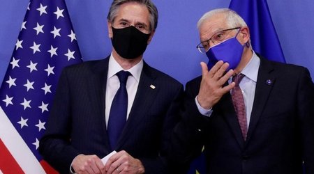Блинкен и Боррель обсудили ситуацию вокруг Украины