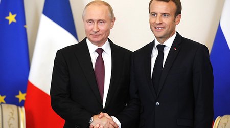 Kremldən Putin-Makron görüşü barədə AÇIQLAMA