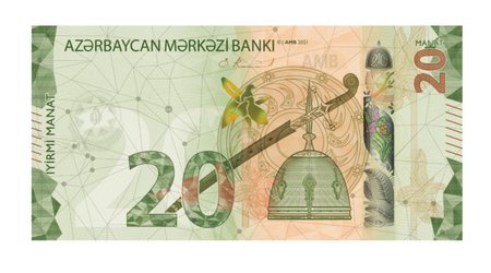 Azərbaycanda yeni 20 manatlıq əskinaslar tədavülə buraxılıb