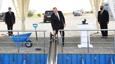 Ağdam Rayon Mərkəzi Xəstəxanasının təməli qoyuldu
