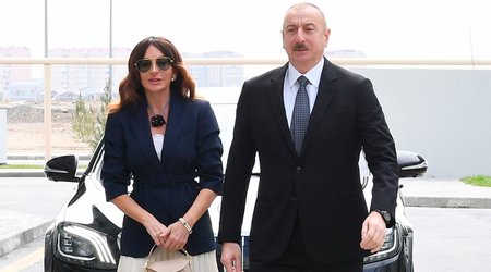 İlham Əliyev və Mehriban Əliyeva Ağcabədi rayonuna səfər ediblər
