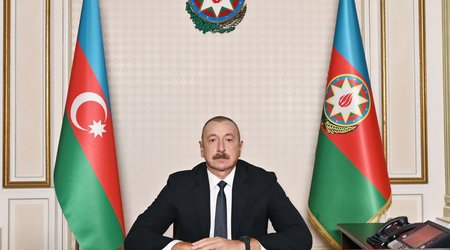 Президент Азербайджана поздравил германского коллегу