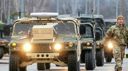 Военные США и Польши начали учения около границы Украины