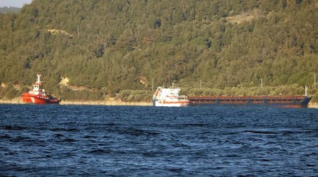 Turkish ships stranded in Azov Sea return home