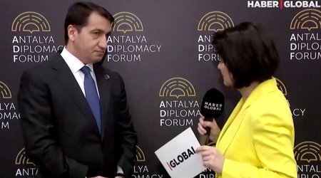 Hikmət Hacıyev “Haber Global”a müsahibə verib - VİDEO