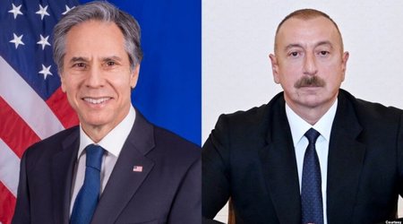 ABŞ dövlət katibi İlham Əliyevə təşəkkür edib