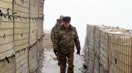 Baş qərargah rəisi qəfil Şuşa və Hadruta gedib