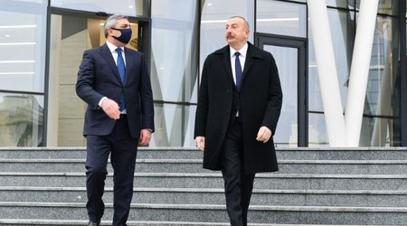 Prezident açılışa qatıldı - Fotolar