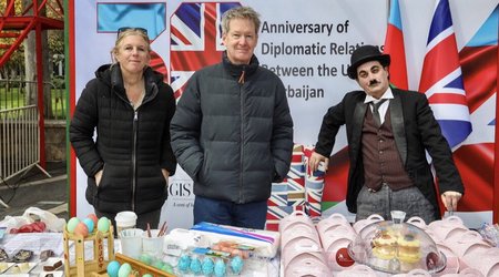 UK Embassy in Azerbaijan collects donations to Ukraine