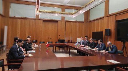 Azərbaycanın XİN başçısı bəhreynli həmkarı ilə görüşüb