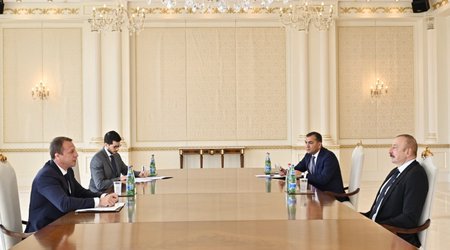 Prezident İlham Əliyev İsrail rəsmisini qəbul edib - YENİLƏNDİ