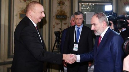 Встреча Алиева и Пашиняна в Брюсселе