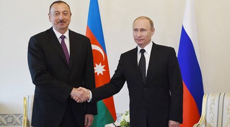 Azərbaycan və Rusiya prezidentləri danışdılar