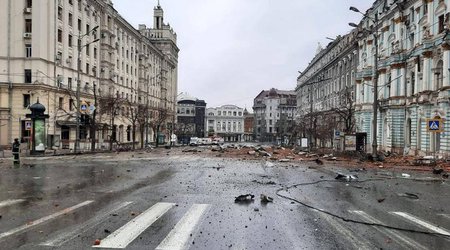 Nine killed as Russian troops shell Ukraine’s Kharkiv region