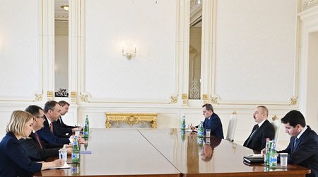 Президент Ильхам Алиев принял специального представителя ЕС