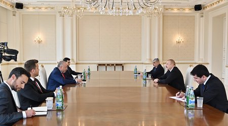 Президент Ильхам Алиев принял министра финансов Израиля