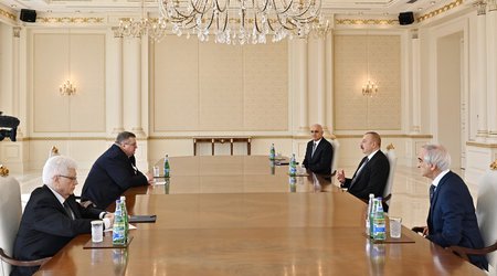 Prezident Rusiyanın Baş nazirinin müavinini qəbul edib