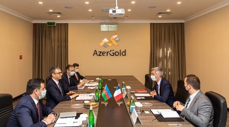 AzerGold mulls opportunities for co-op with French companies